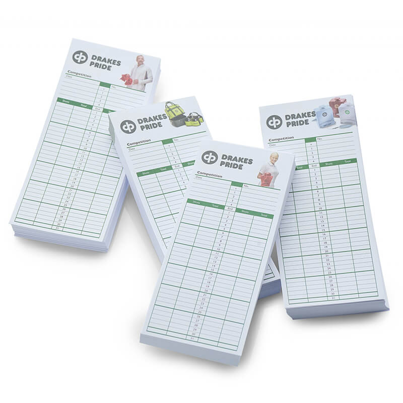 Scorecards (Pack 100)